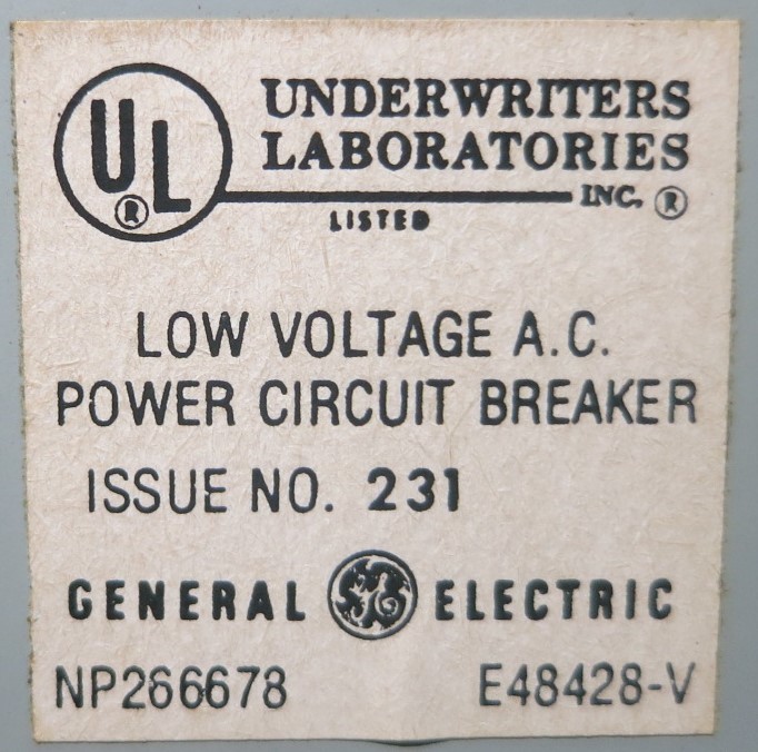 GE AK-2A-100S-2 4000A w AC Pro Trip Unit Breaker General Electric 4000 Amp 100 S