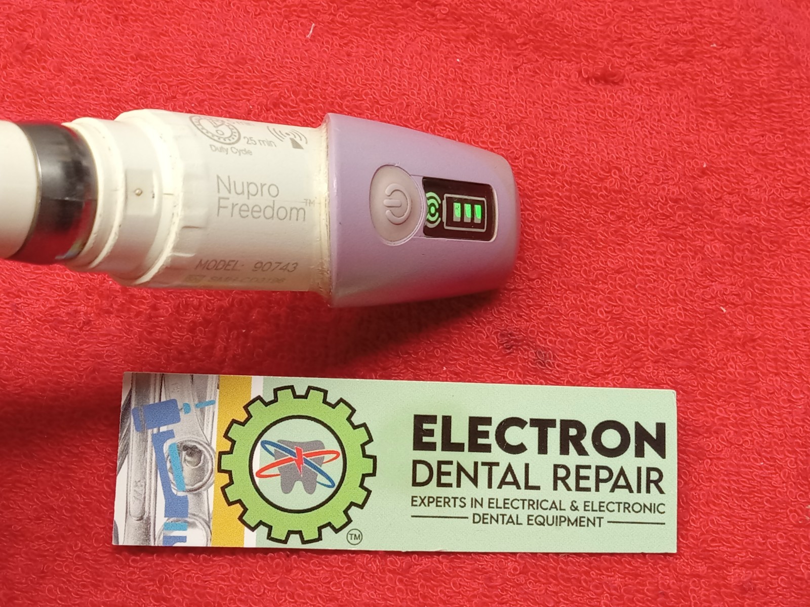 NUPRO Freedom Cordless Prophy **(N E W B A T T E R Y)** (Handpiece only)