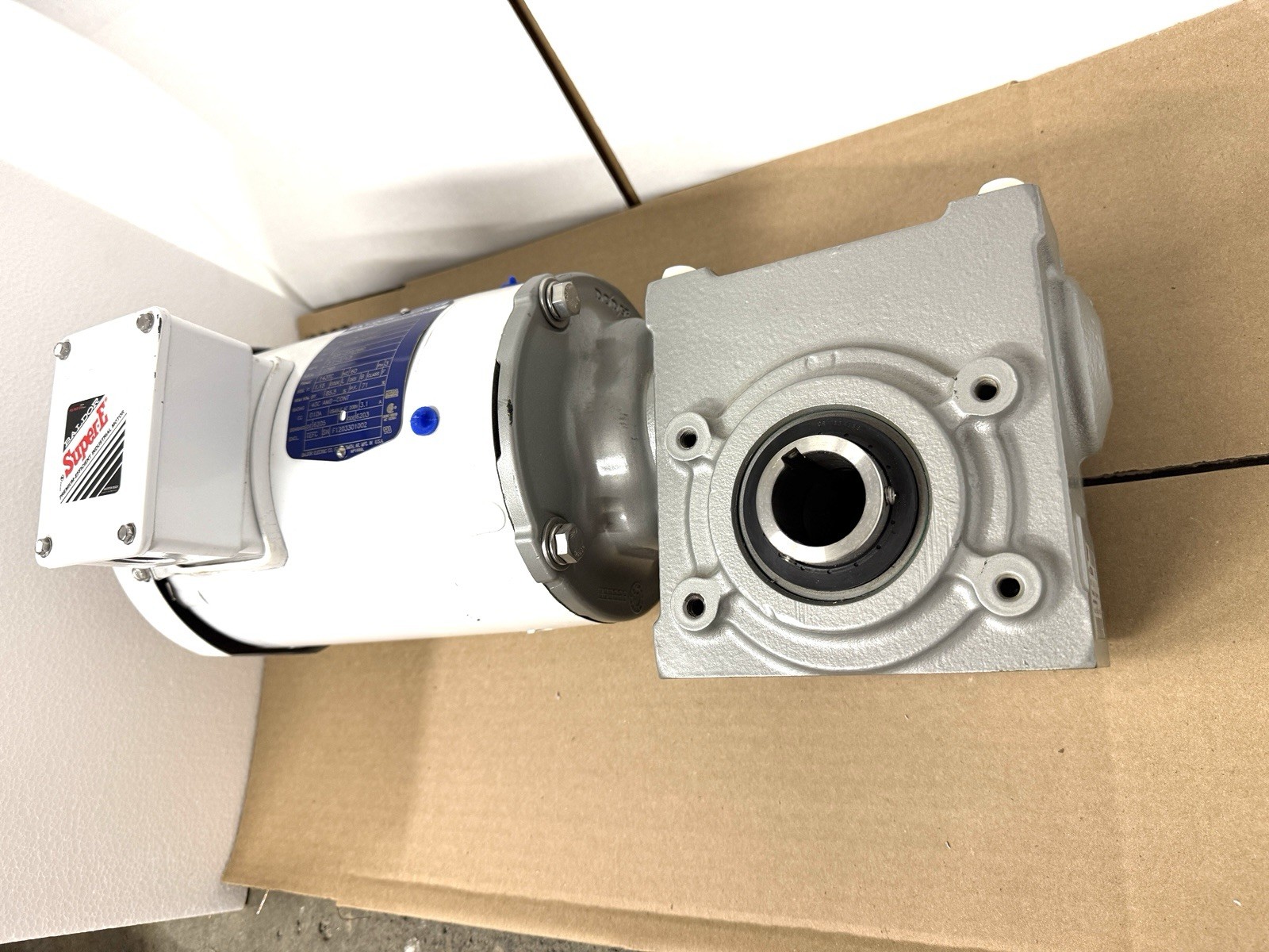 Dodge Tigear2 Reducer Drive 20QZ20H14 W/ Baldor-Reliance 1HP Motor-Conveyor-VG