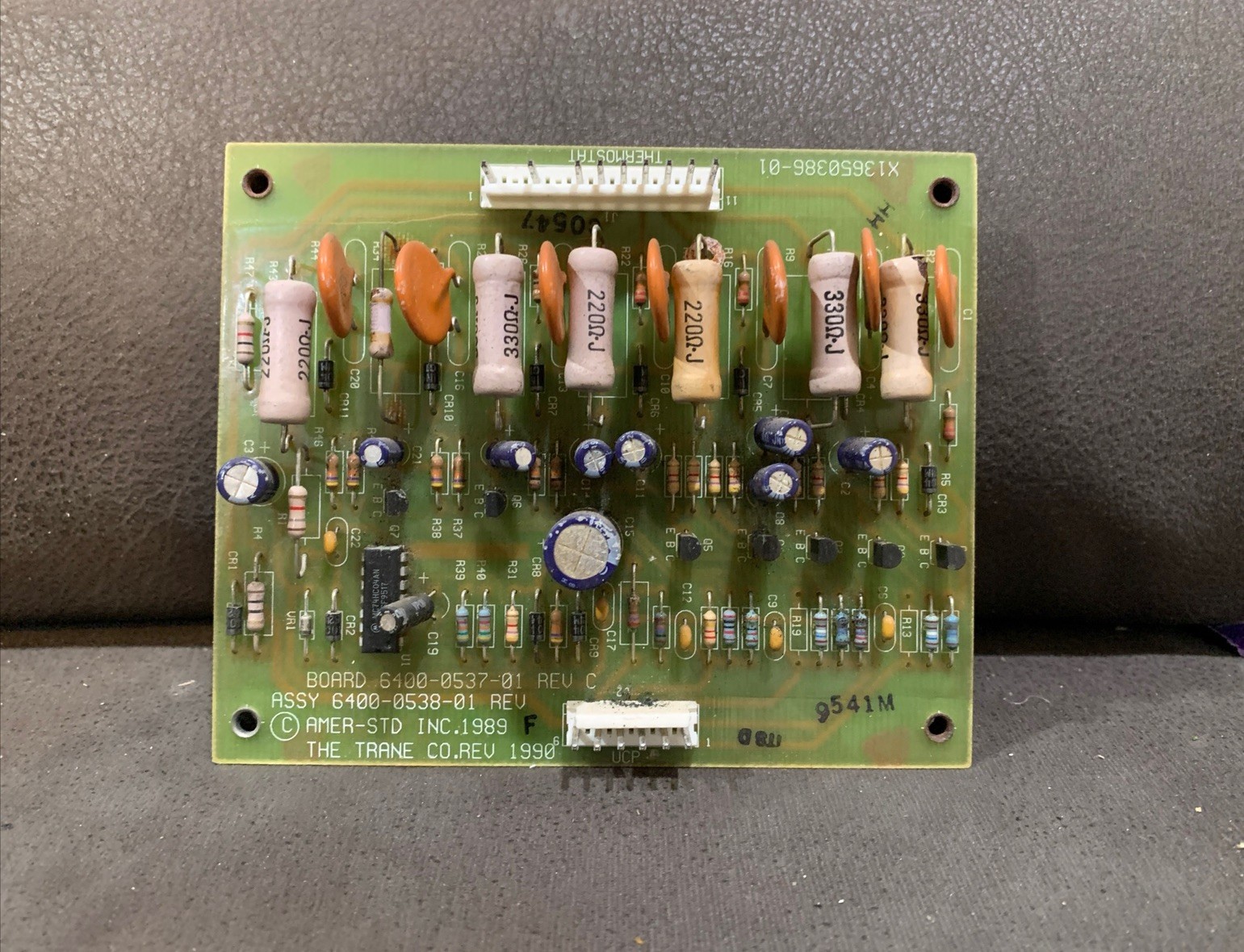 Trane Control Board X13650386-01 for 6400-0537-01 Rev C, 6400-0538-01 Rev