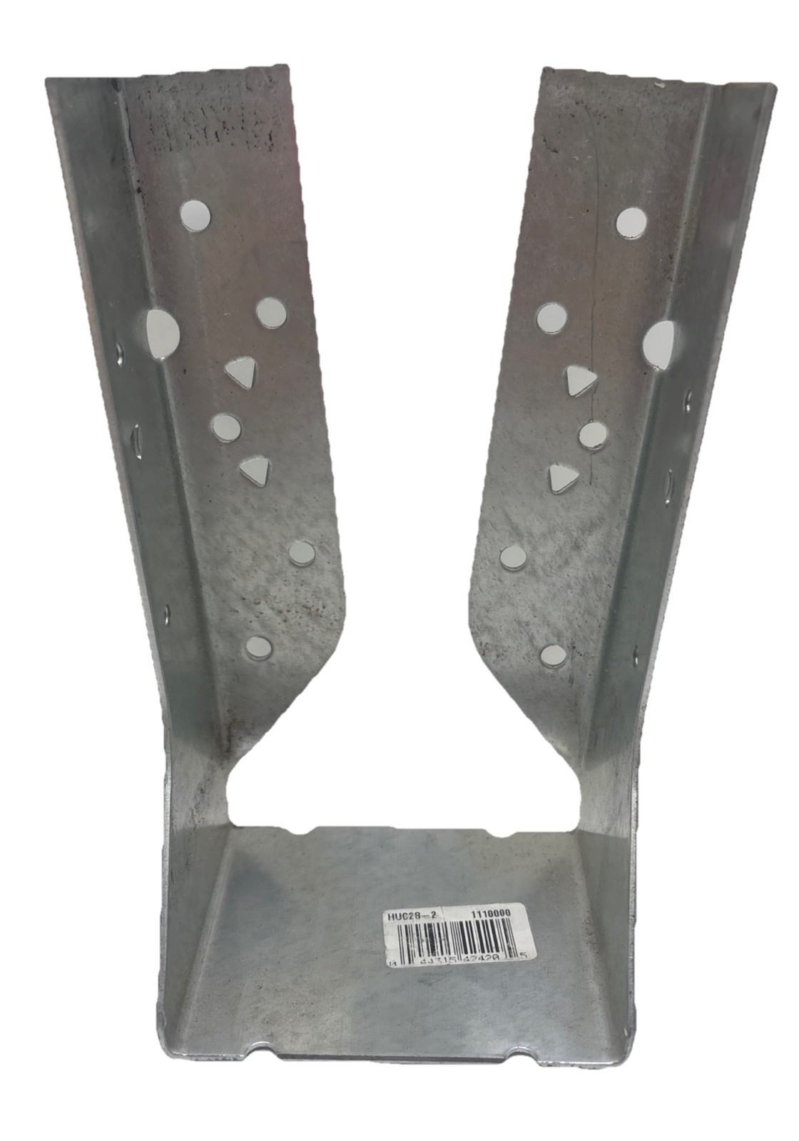 Simpson HUC28-2 Galvanized Face-Mount Concealed-Flange Joist Hanger {41}