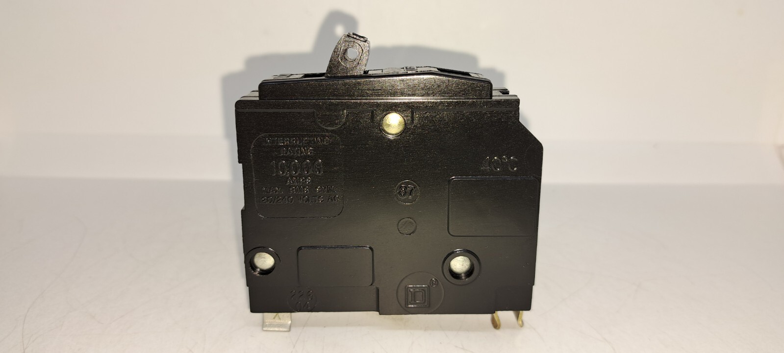 SQUARE D QO120 1 Pole 20 Amp 120/240V Circuit Breaker