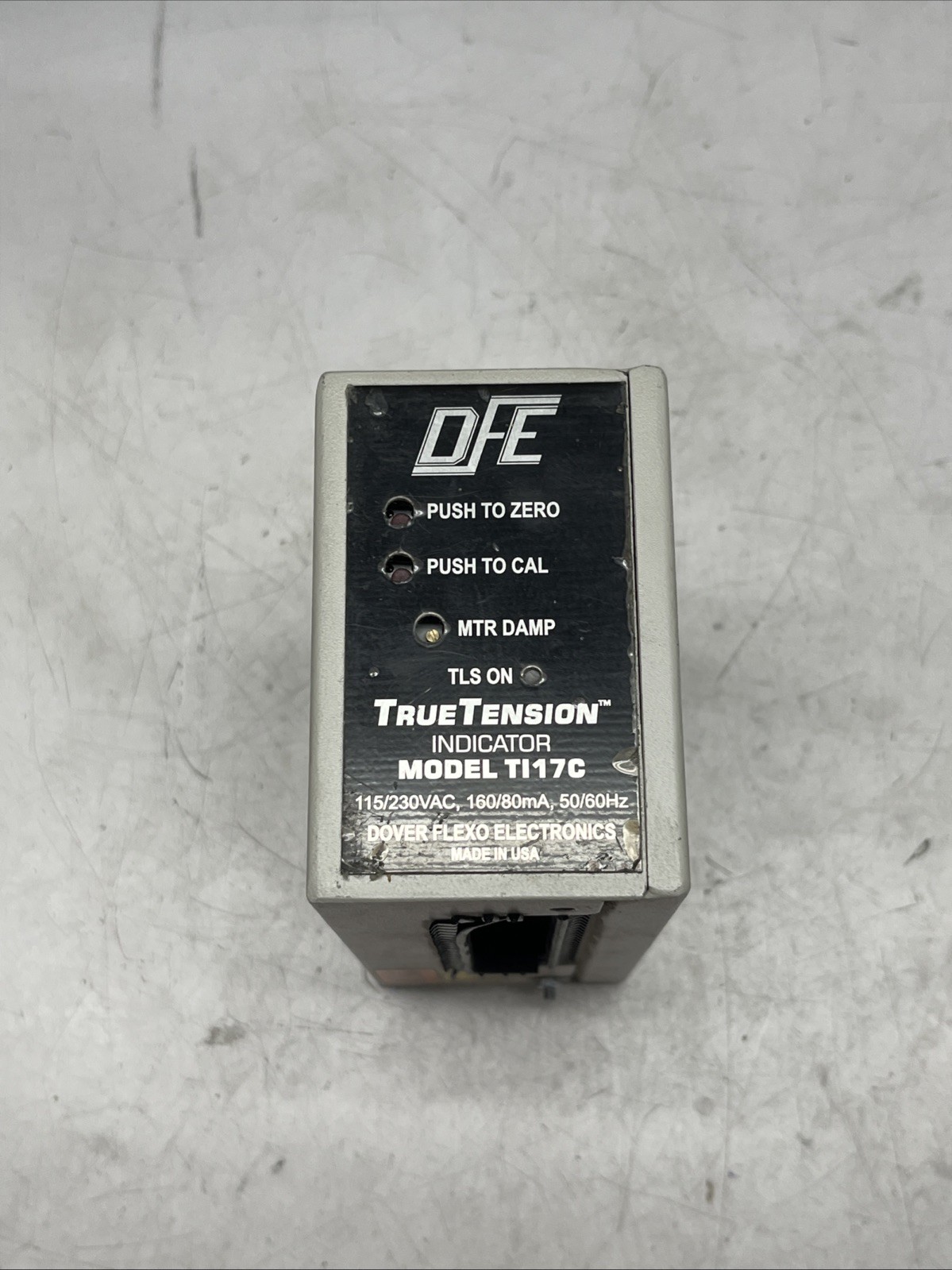DFE TRUE TENSION Indicator MODEL TI-17C
