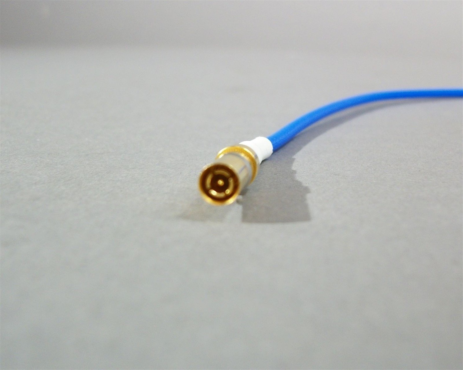 Huber Suhner 23006326 18″ Coaxial Cable BNC Bulkhead to SMB Lot of 2 – DC-5GHz.