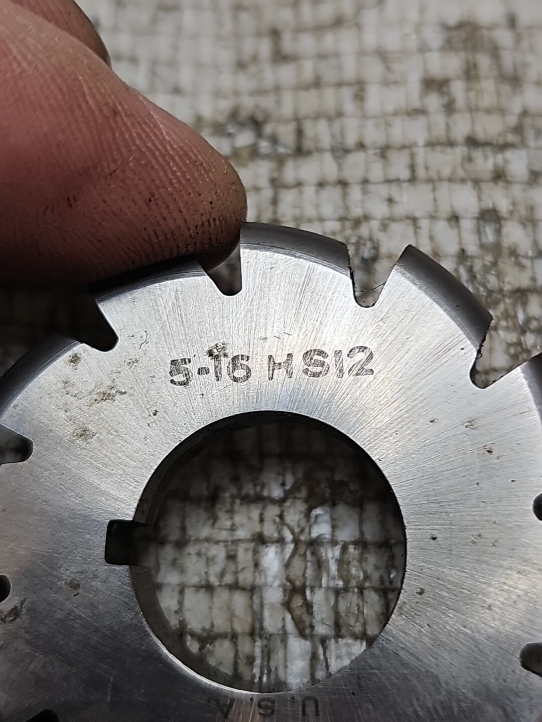 UNION TOOL 2.25″ x 5/16″ x 7/8″ CONVEX 5/16 DIA Side Milling Cutter HSS