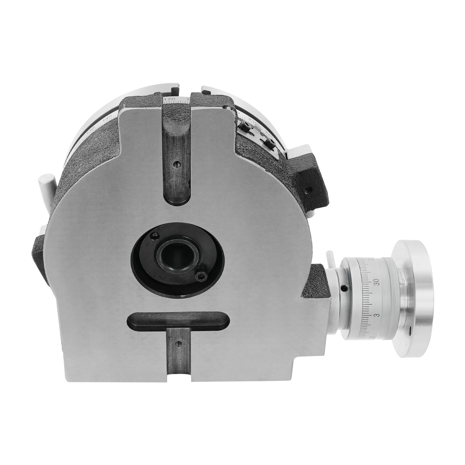 Horizontal Vertical Rotary Table 3-Slot Rotary Table 360° Rotary Adjustment