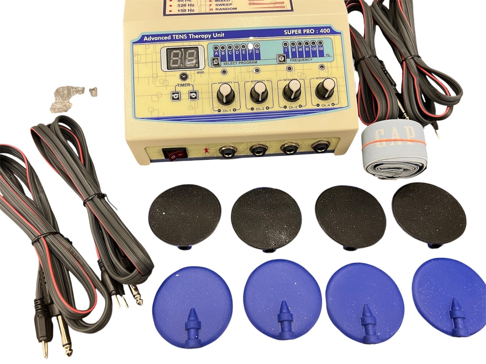 Professional Electrotherapy Physical Therapy Machine Prof 4 channel Therapy unit
