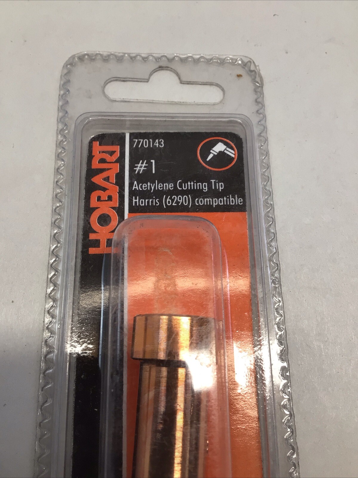 Hobart #1 Acetylene Cutting Tip Acetylene Medium Duty Brand New