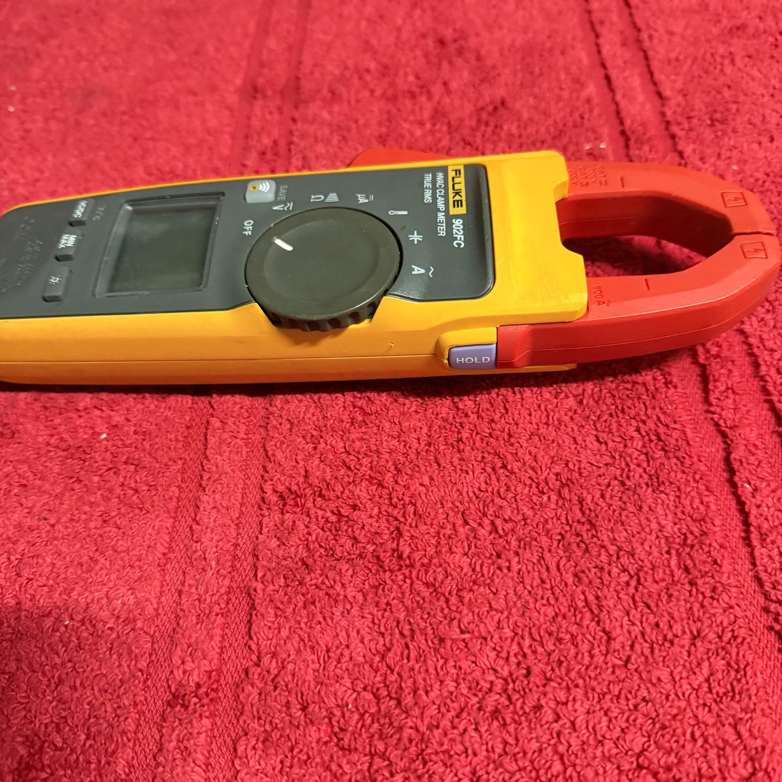 Fluke 902FC True-RMS HVAC Clamp Meter With Leads used