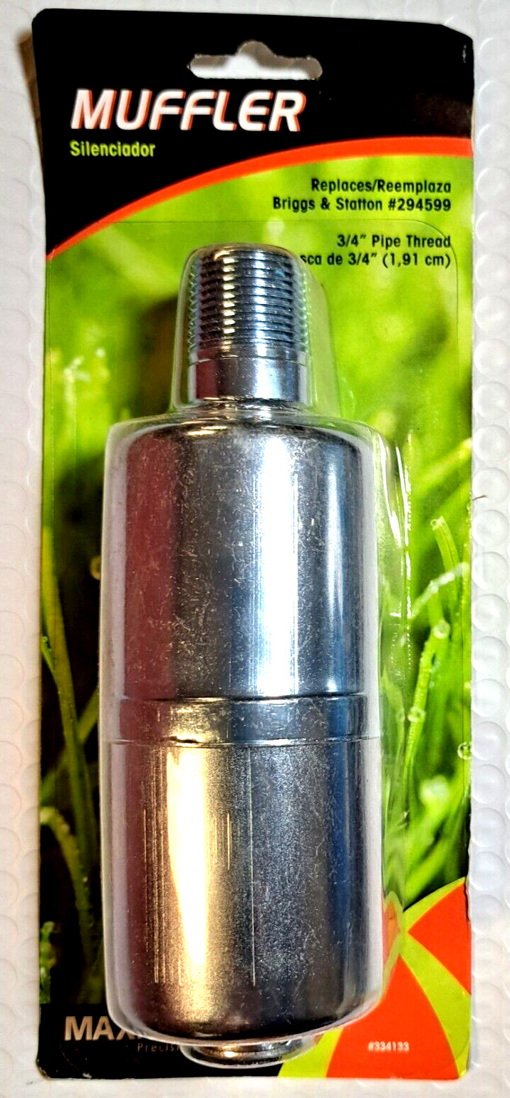 Maxpower Precision Parts .75in. Cylinder Muffler 334133