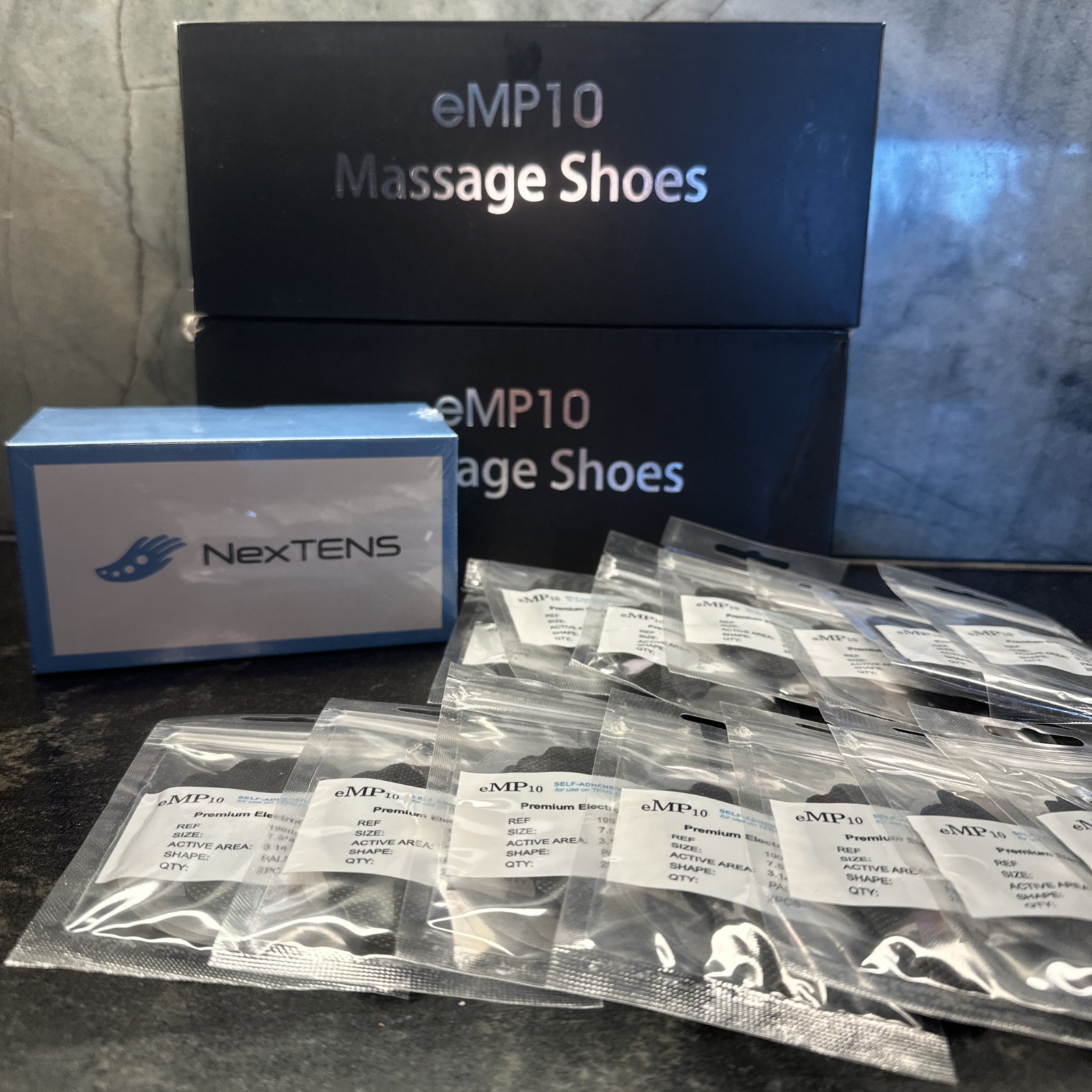 NexTENS TENS EMS Trigger Point Massager Muscle Nerve Stimulator Massage Shoes