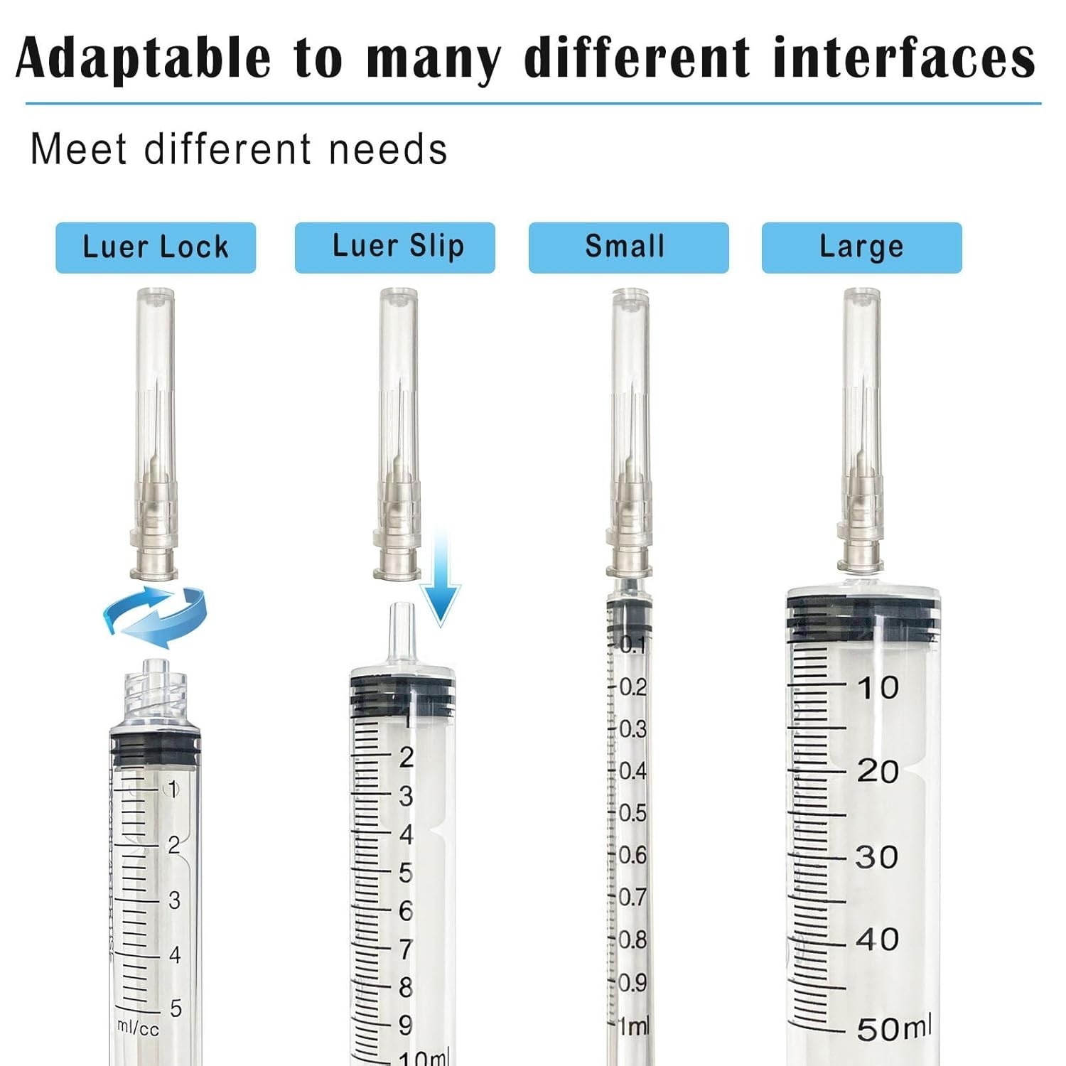 100pcs 27G x 1/2 Inch Stainless Steel Needles – Sterile & Individually Wrapped