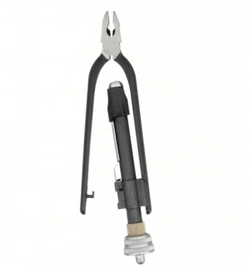 8-3/8″ Proto J190 Automatic Safety Wire Twist Plier – Flat Top Jaw, Black Oxide