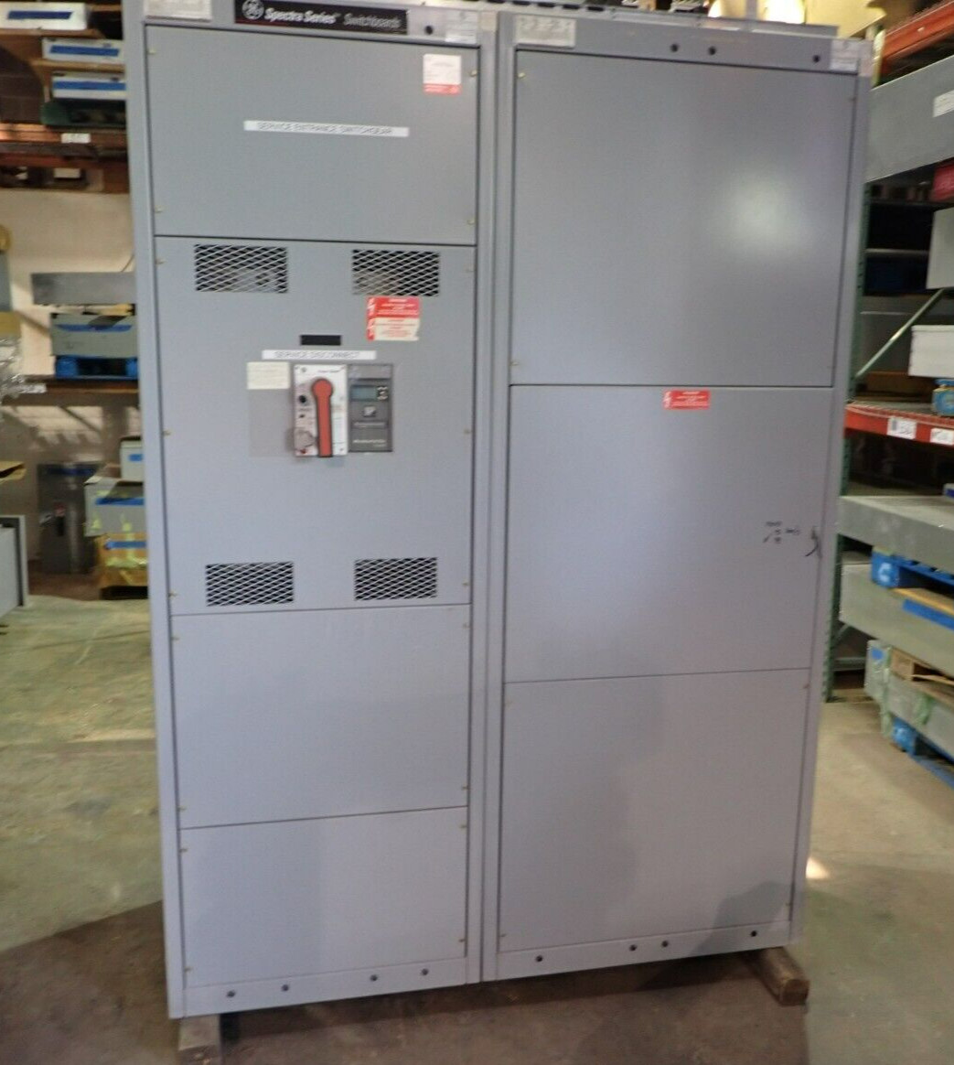 GE 2000 amp Switchgear Panelboard 208v 3 Phase TP2020TTR C220LI + CT Cabinet