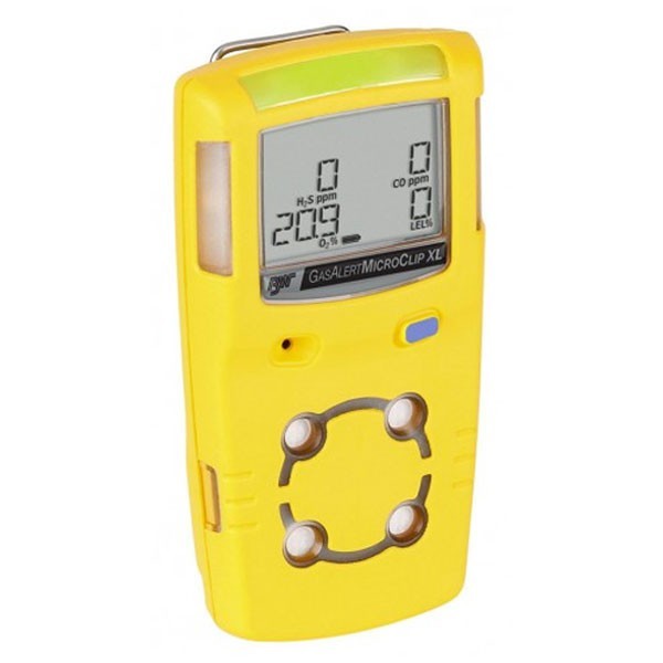 BW Technologies MCXL-XWHM-Y-NA GasAlertMicroClip XL 4 Gas Detector