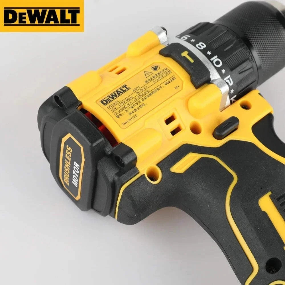 DEWALT DCD805 20V – MAX Power Brushless Cordless Impact Drill Driver – Tool Only
