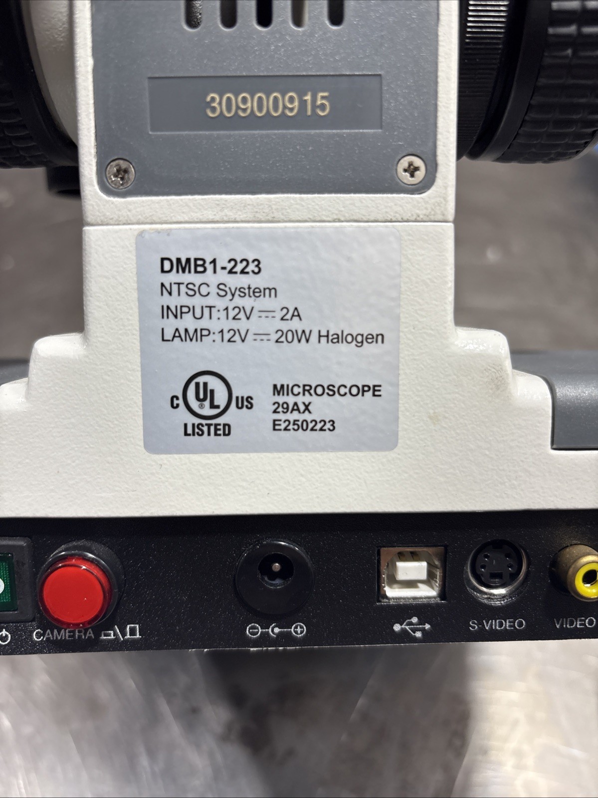 Boreal DMB1-223 Compound Microscope 4x 10x 40x 100x Objectives 57900-03
