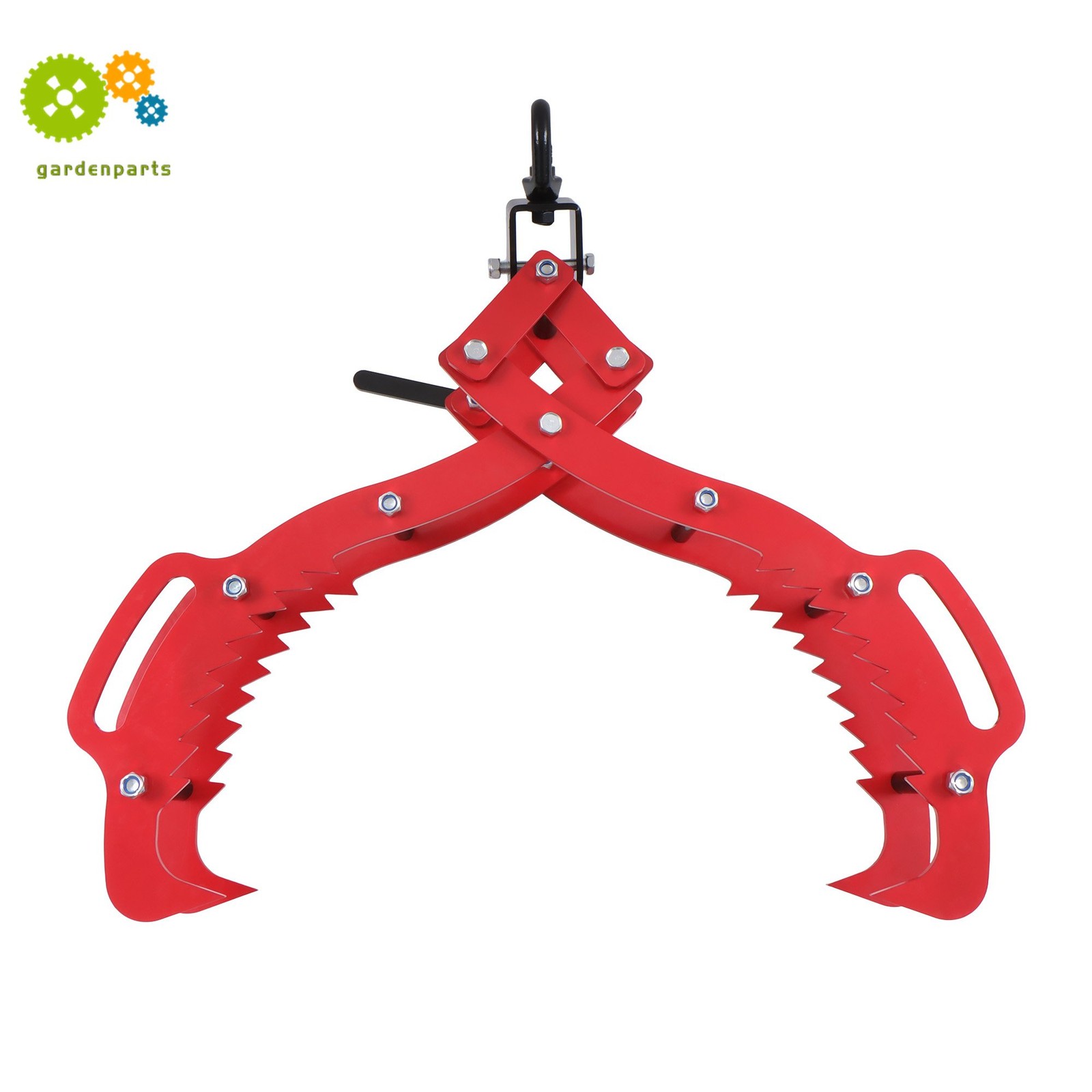 36inch Log Lifting Tongs Log Grapple Hook 4 Claw Fits For Tractor Logging Tongs