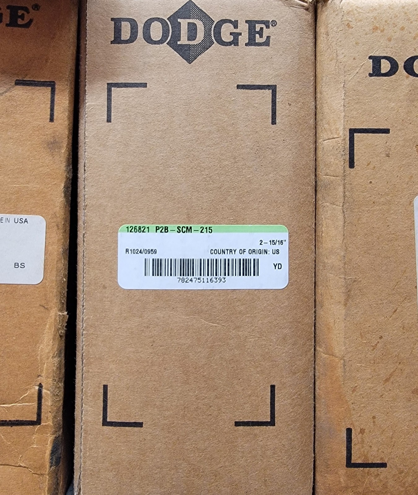 Dodge P2B-SCM-215 2-15/16″ Pillow Block 2 Bolt Ball Bearing 126821