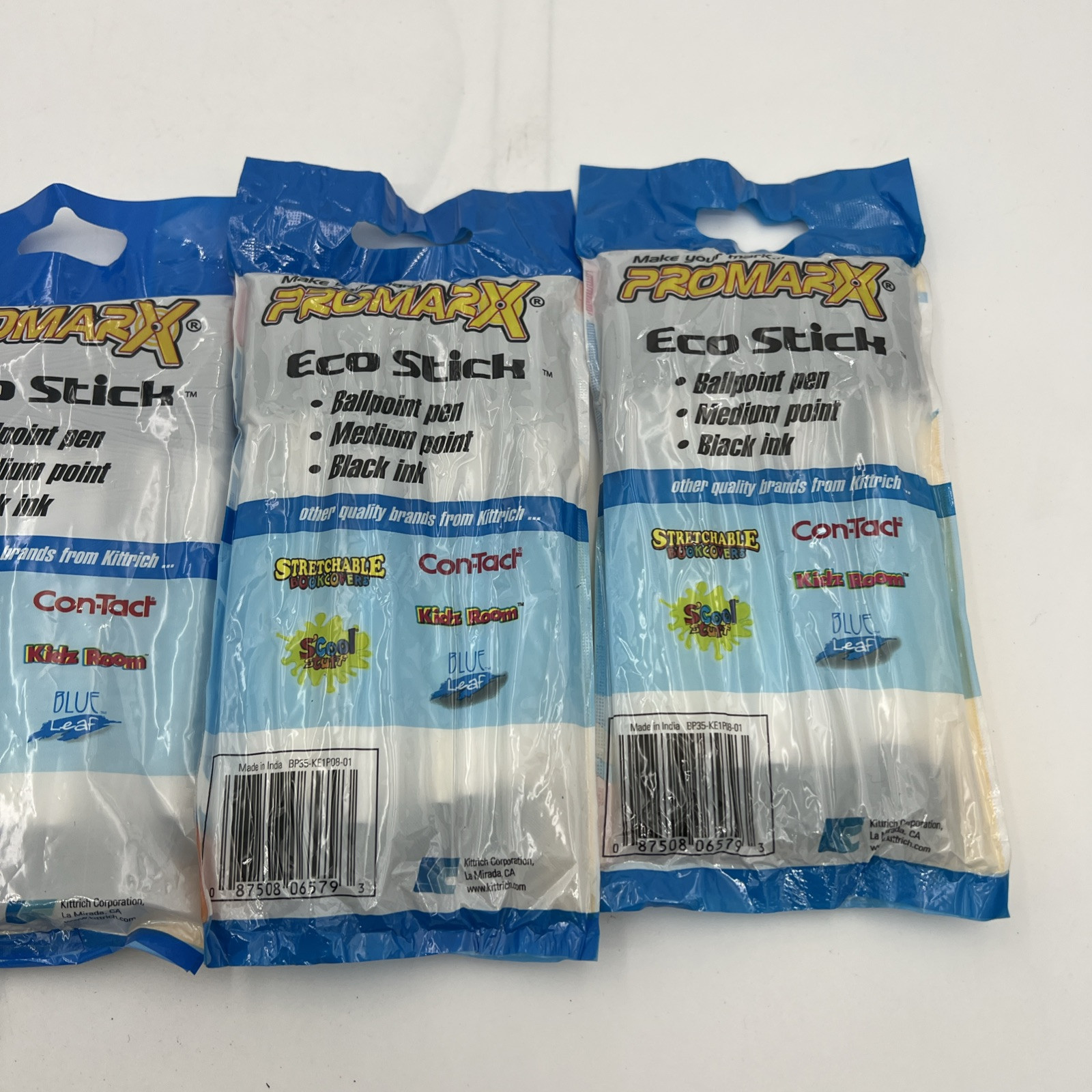 Lot Of 5 Promarx 8 ct. Ballpoint Pens, Black Ink