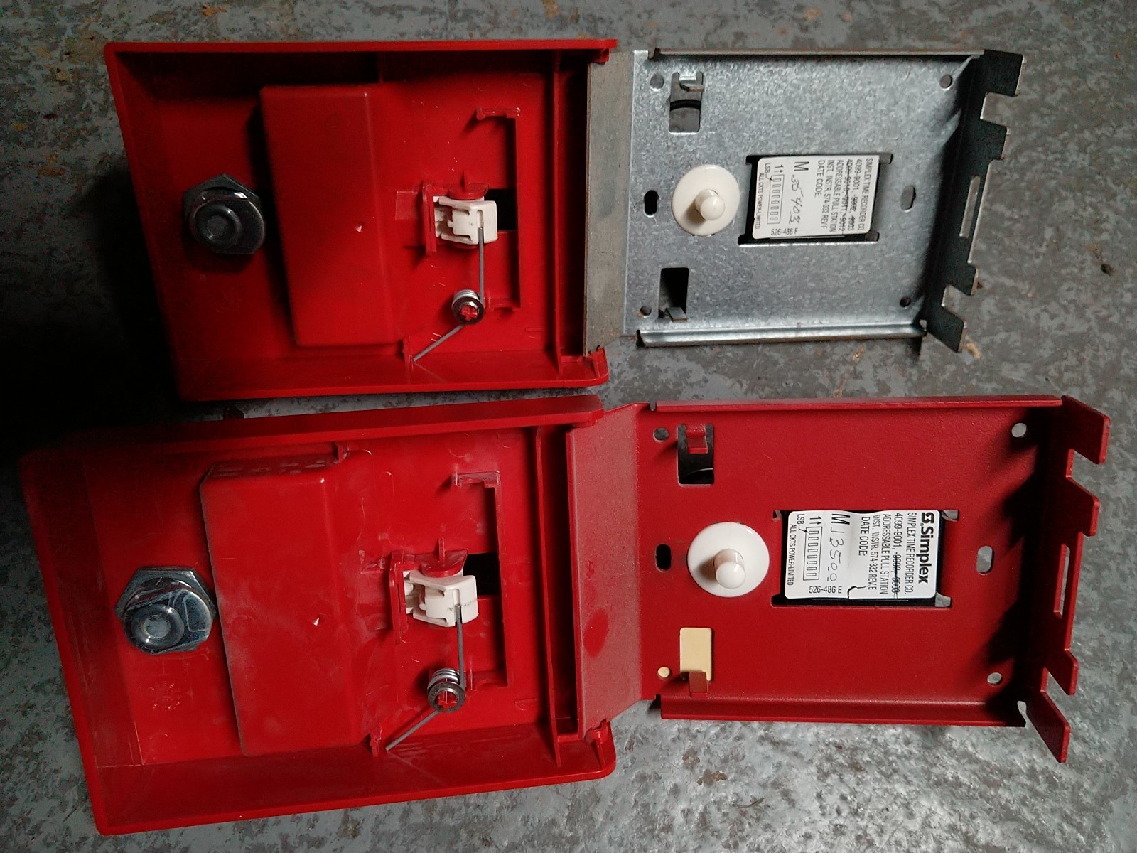 SIMPLEX 4099-9001 ADDRESSABLE PULL STATION
