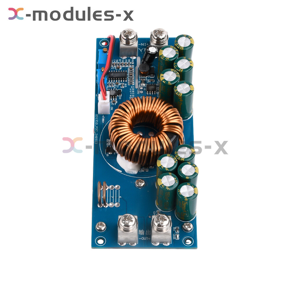 800W/1200W DC-DC Adjustable Buck Power Module DC15V-90V to DC2.5V-72V 28A/50A