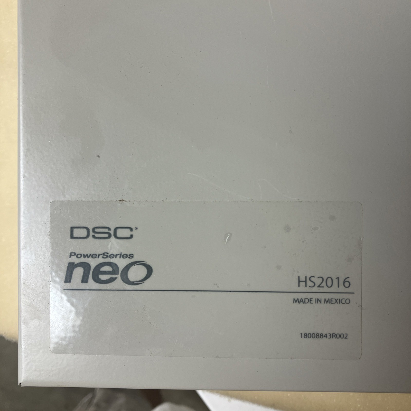 Used DSC Power Series HS2016 Control Panel