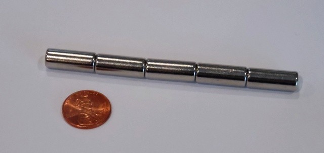 Brand New Neodymium Rare Earth Magnets N50 Grade 6 mm x 20 mm Cylinder-Powerful