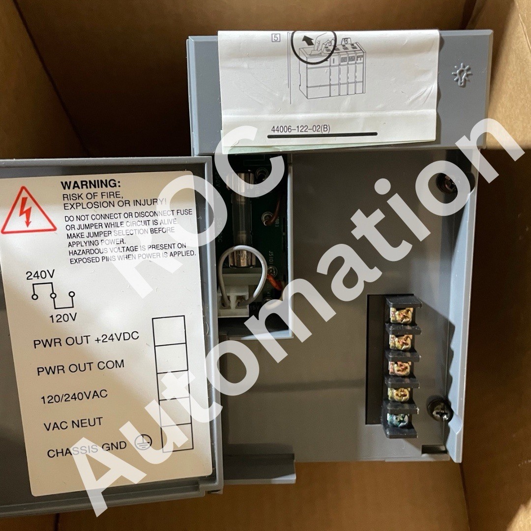 Surplus Pre-owned Allen Bradley 1746-P2 /C SLC 500 120/240VAC Power Supply