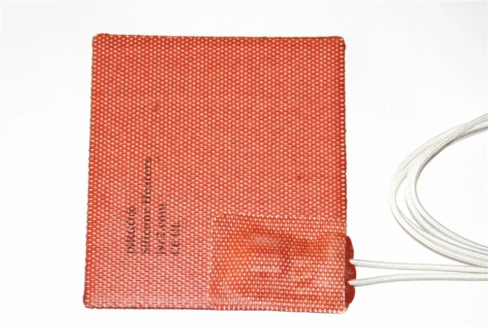 Silicone Rubber Heater 3.5″ X 4″ 90 X 100mm 12V 6W Factory Direct Sale JSRGO