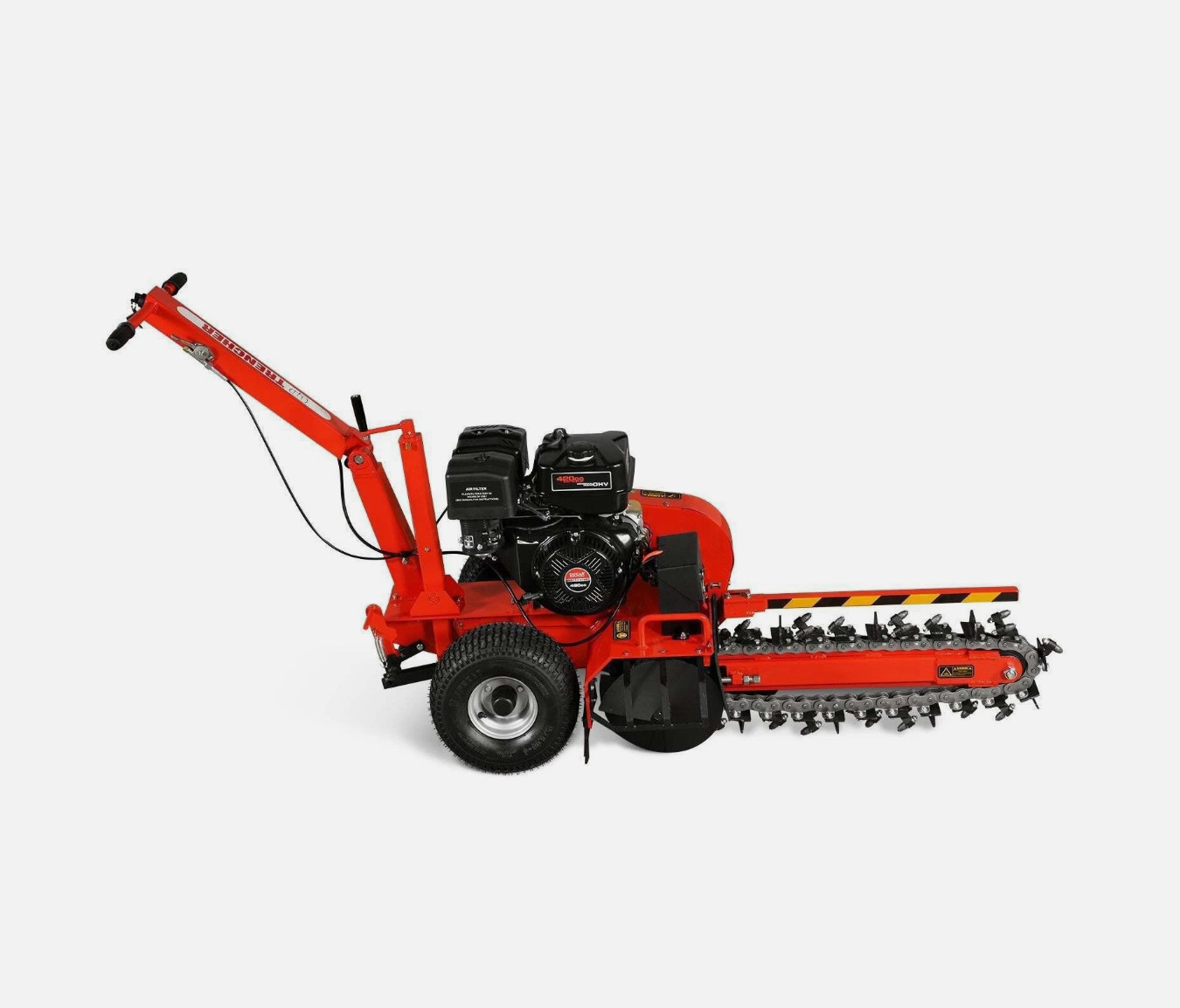 MechMaxx 420cc 15HP E-Start Trencher 24” Trench Depth/4” Trench Width, TCR1500