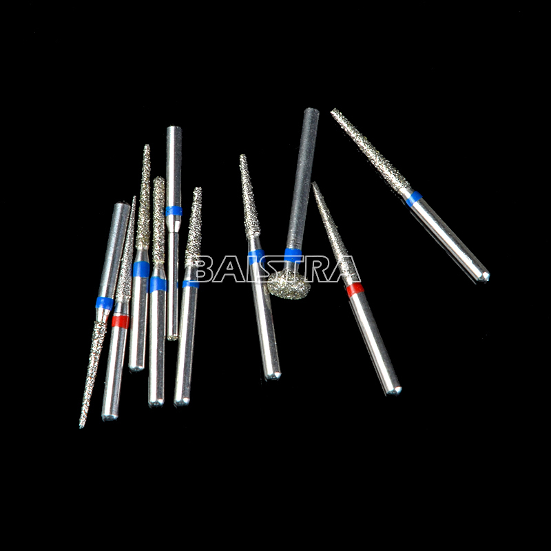 AZDENT Dental Diamond FG Burs Dills Composite/Polishing for High Speed Handpiece