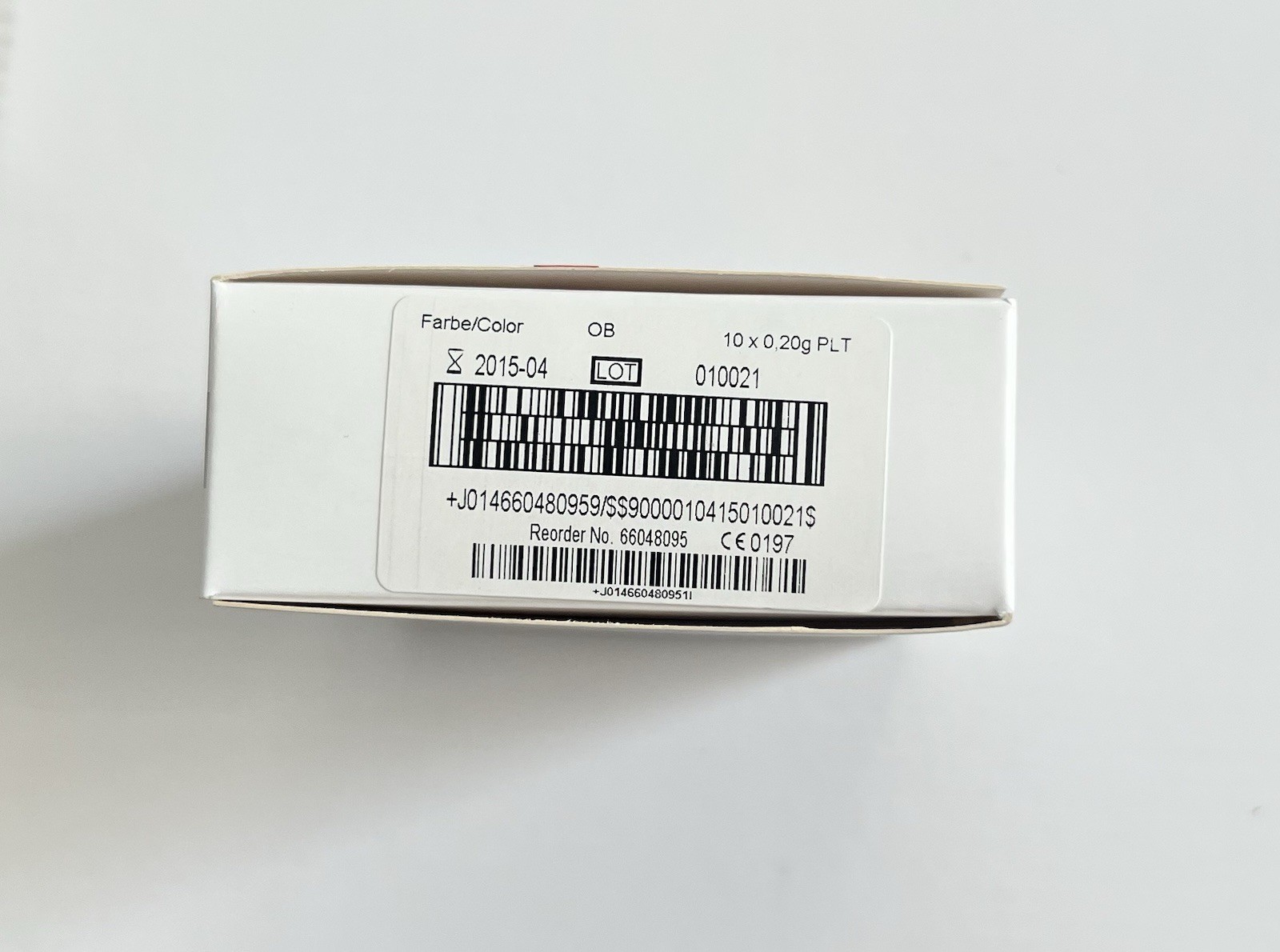 Heraeus Venus Pearl PLT Refill