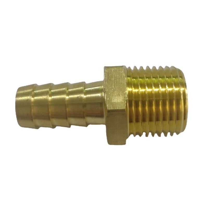 1/8″ 1/4″ 3/8″ 1/2″ 3/4″ NPT x Hose Barb Brass Pipe Fitting Connector Adapter
