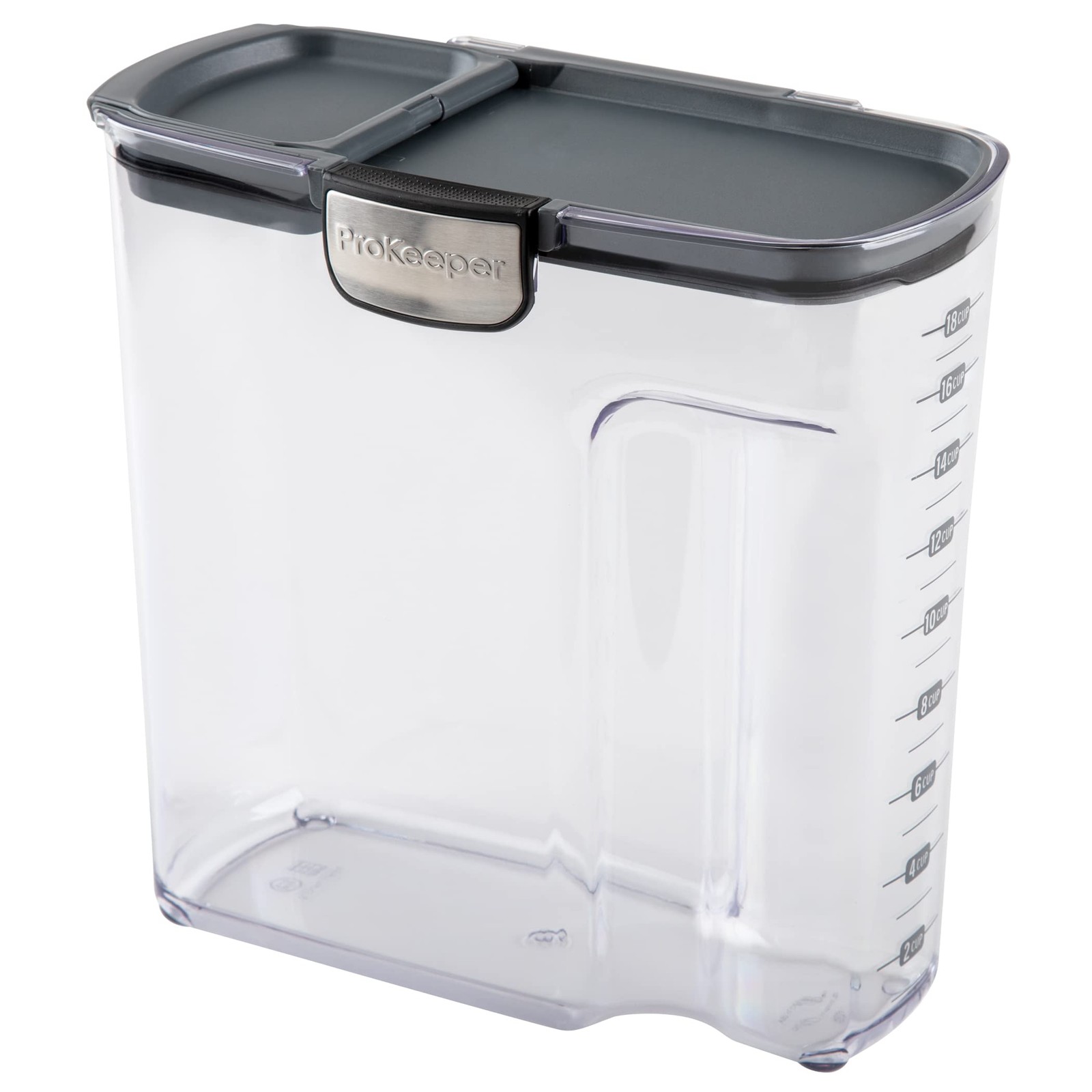 Progressive ProKeeper+ 4-Piece Clear Plastic Food Storage Container Set