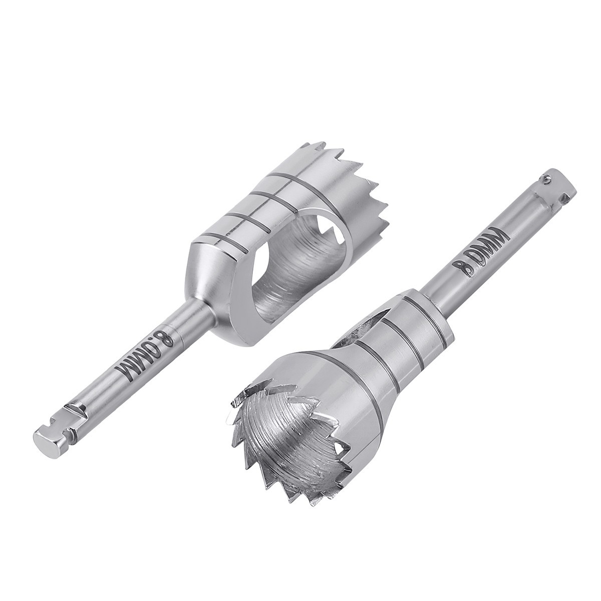 8PCS Dental Trephine Drills Kit Surgery Bur holder Bur Holder AZDENT