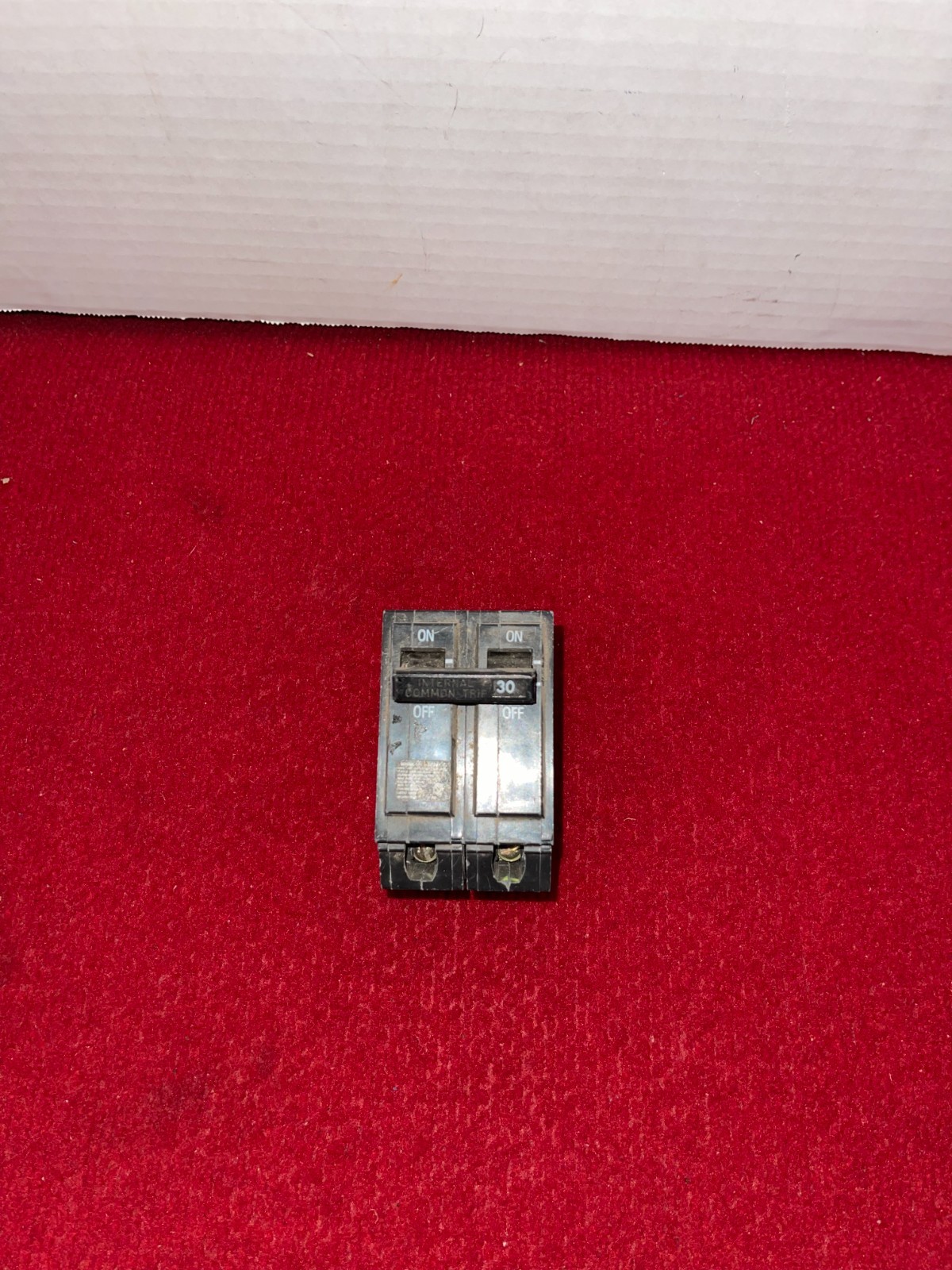 GE THQB2130 30 Amp Double Pole Bolt-On Circuit Breaker