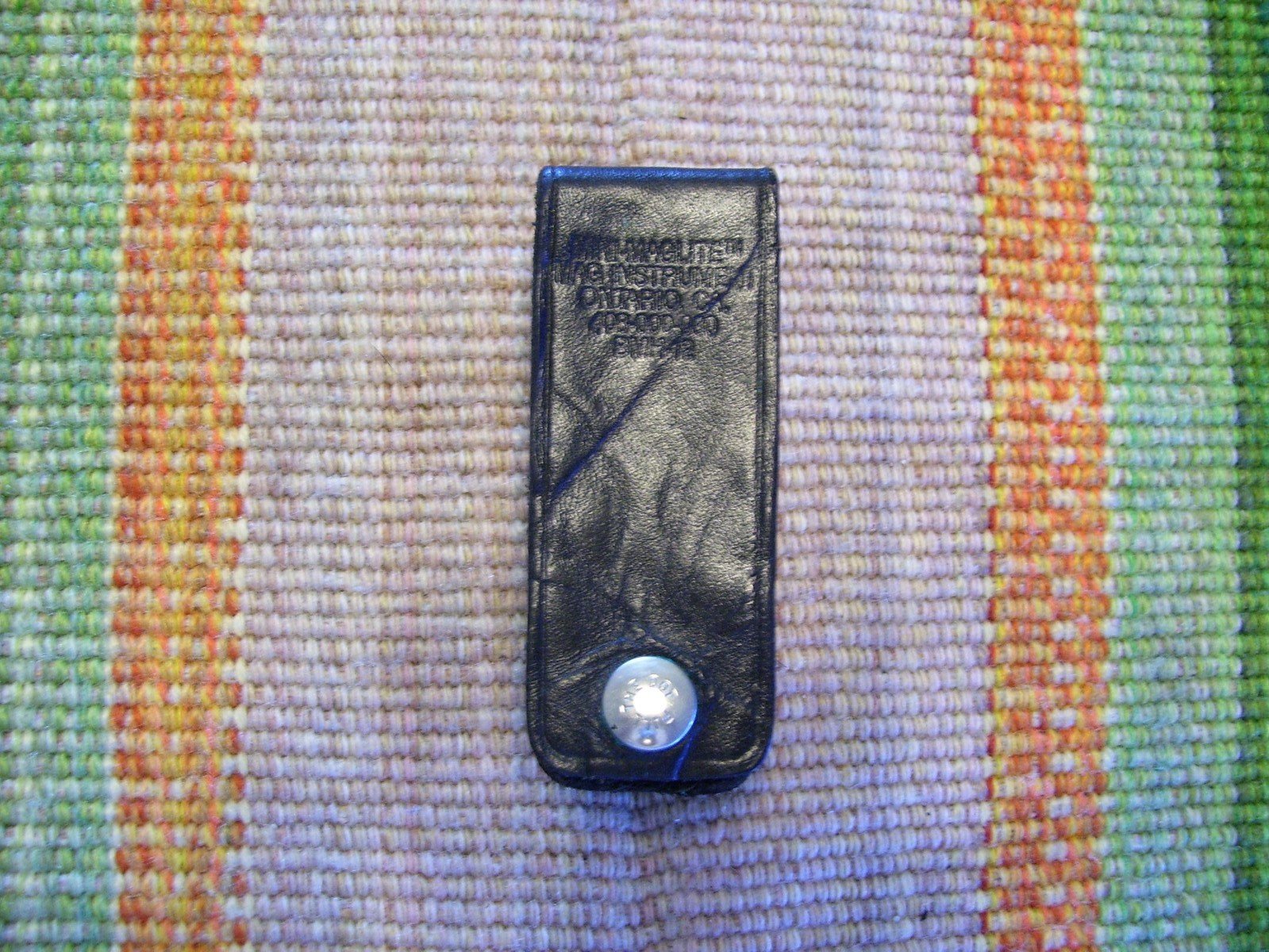 Mini-Maglite Mag Instrument Black BW Leather Mini Maglite Flashlight Holder