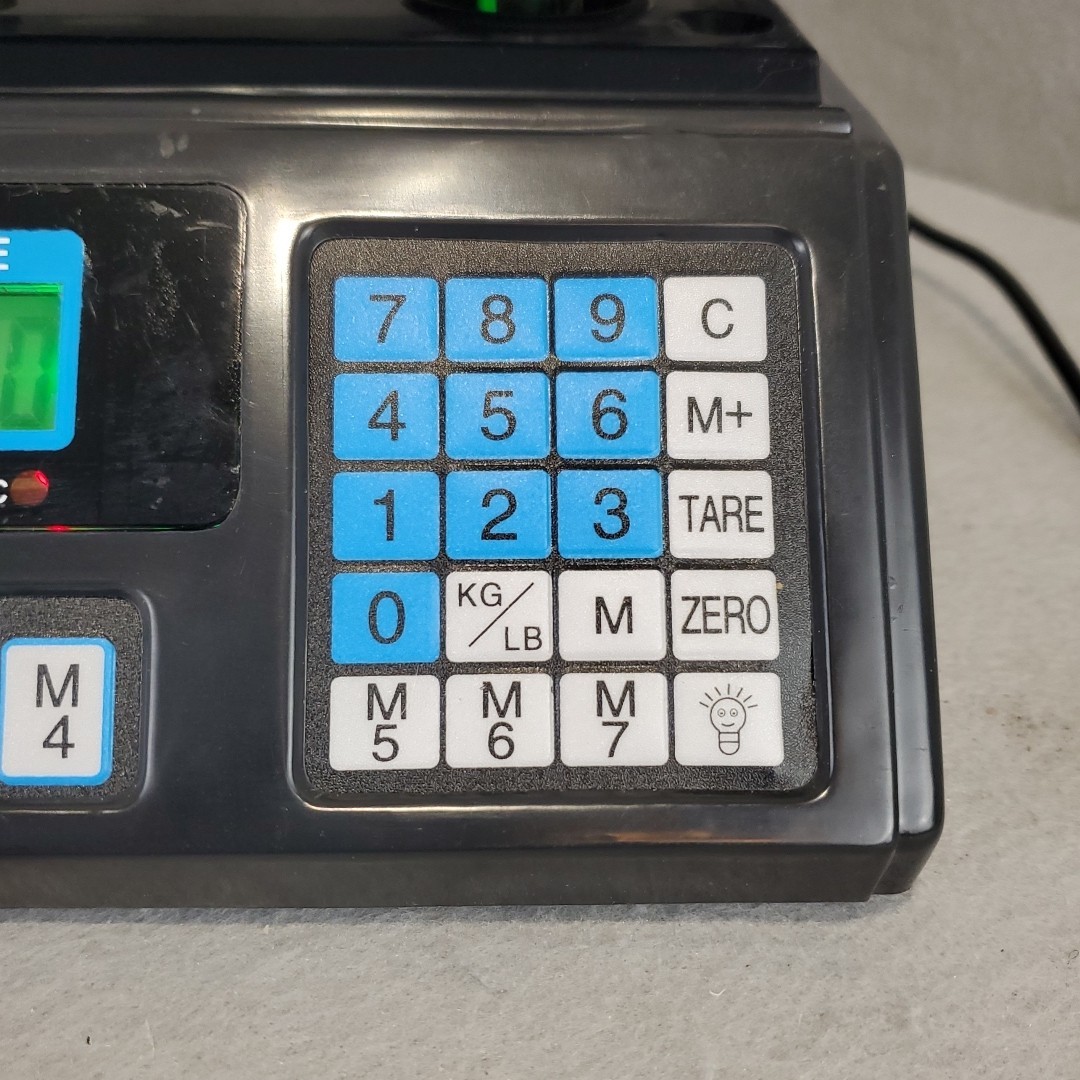 88lb 40kg Electronic Digital Price Computing Market Commercial Scale