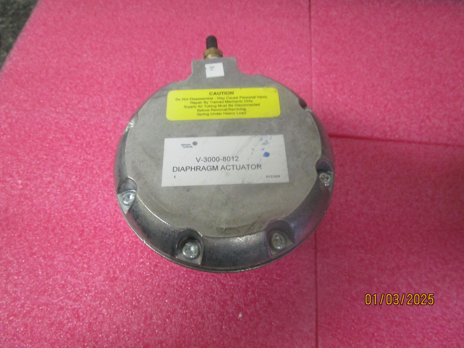 Johnson Controls V-3000-8012 Pneumatic Valve Diaphragm Actuator