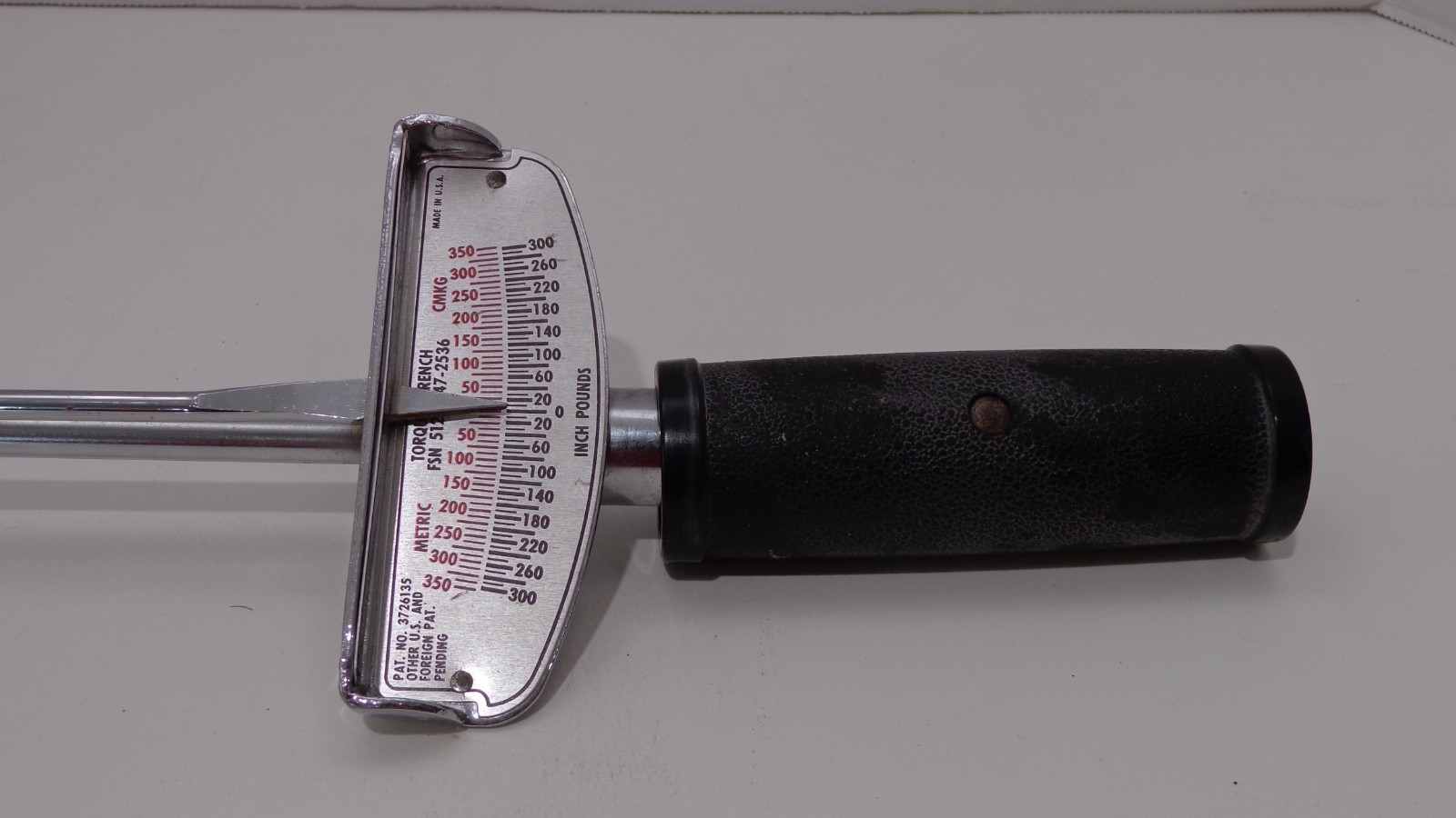 Consolidated Devices 3003BI Flat Beam Torque Wrench 3/8″ Drive 0/300 In/Lbs