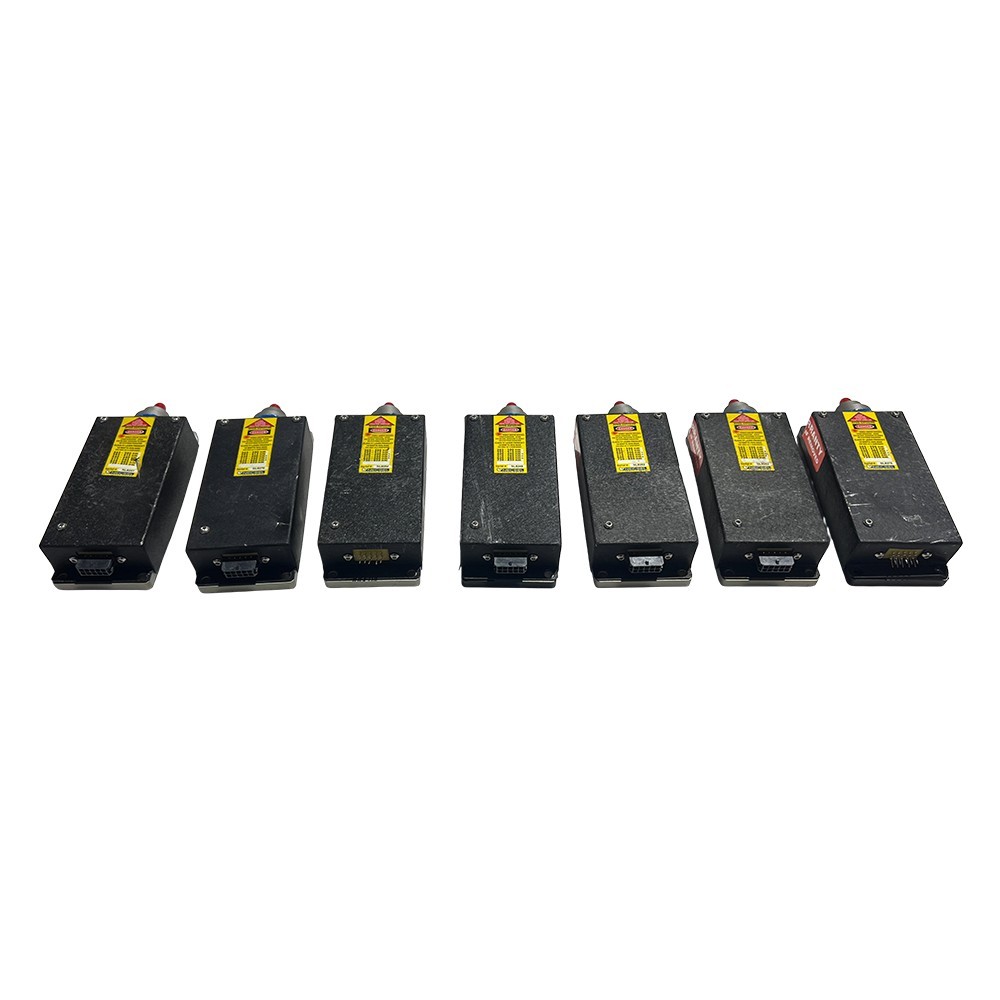 Lot of 7x Necsel NL8257 RGB Laser Modules – Multi-Color Visible Laser Array