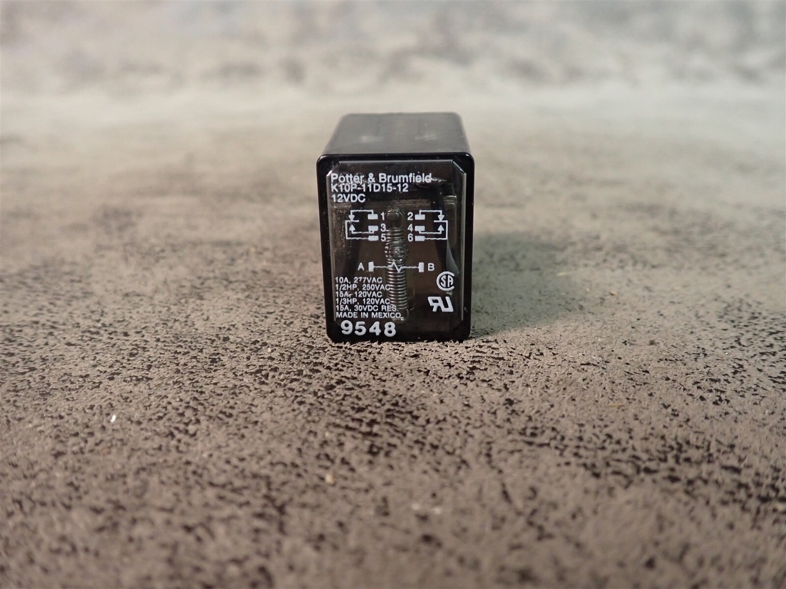 NEW Potter & Brumfield K10P-11D15-12 General Purpose Plug-In Relay 12VDC (BN412)