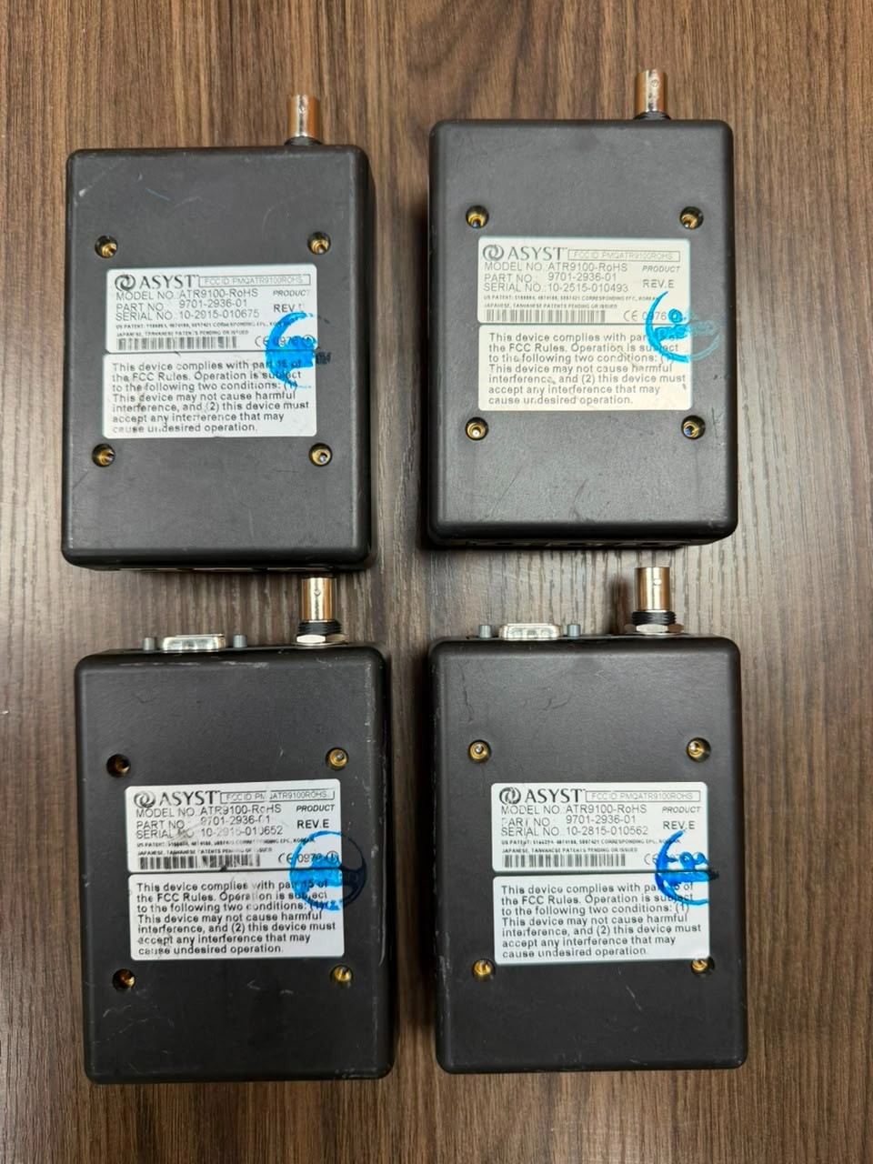 ASYST ADVANTAG ATR 9100 PART NO : 9701-2936-01 REV.E RFID READER CONTROLLER