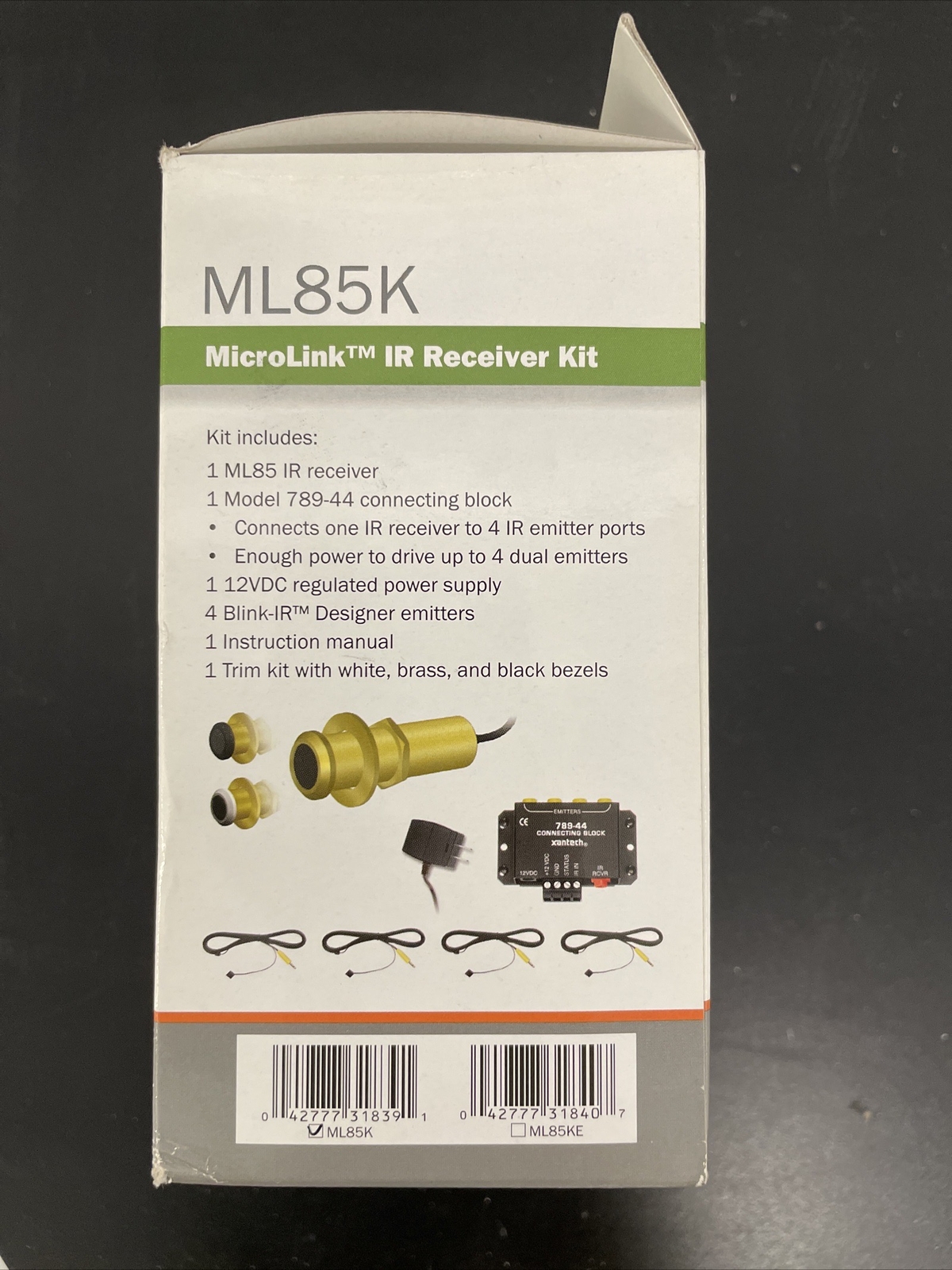 Xantech ML85K MicroLink IR Receiver Kit Brand New In Box