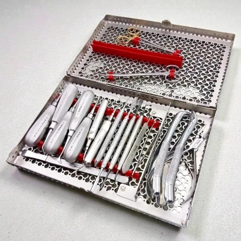 Professional Hu-Friedy Koerner Oral Surgery Kit – Complete Basic Dental Set.