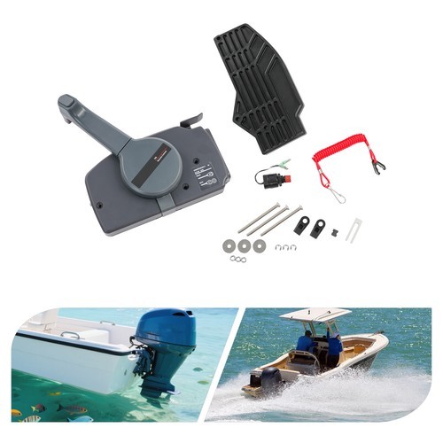 9.06*5.12*6.3in Side Or Handlebar MountOutboard Remote Control Box Remote Start
