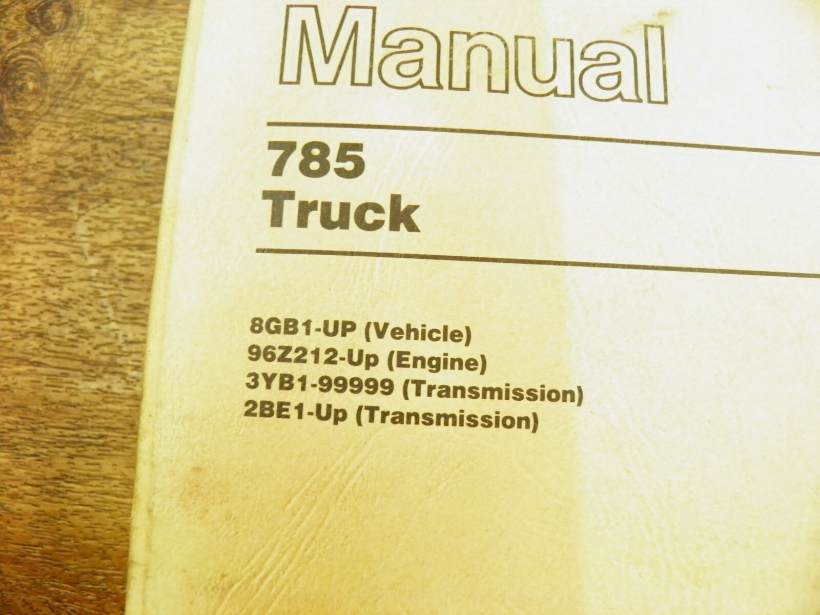 CAT Caterpillar 785 PARTS MANUAL 8GB