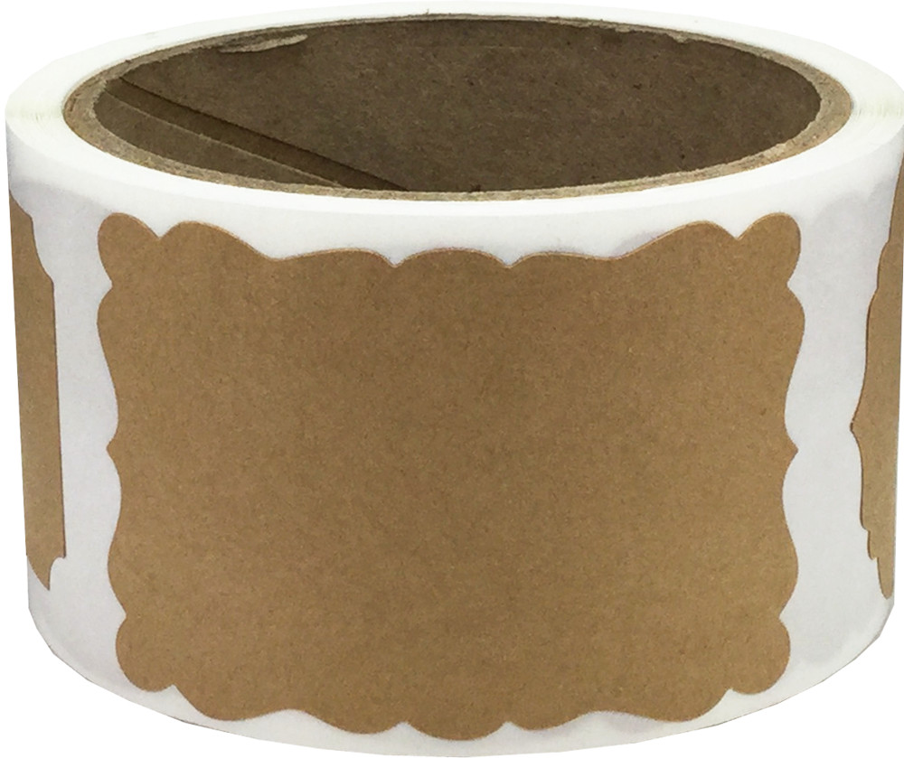 Gift Tags Holiday Stickers | 2 x 3 Inches – 100 Pack | Pick One Color
