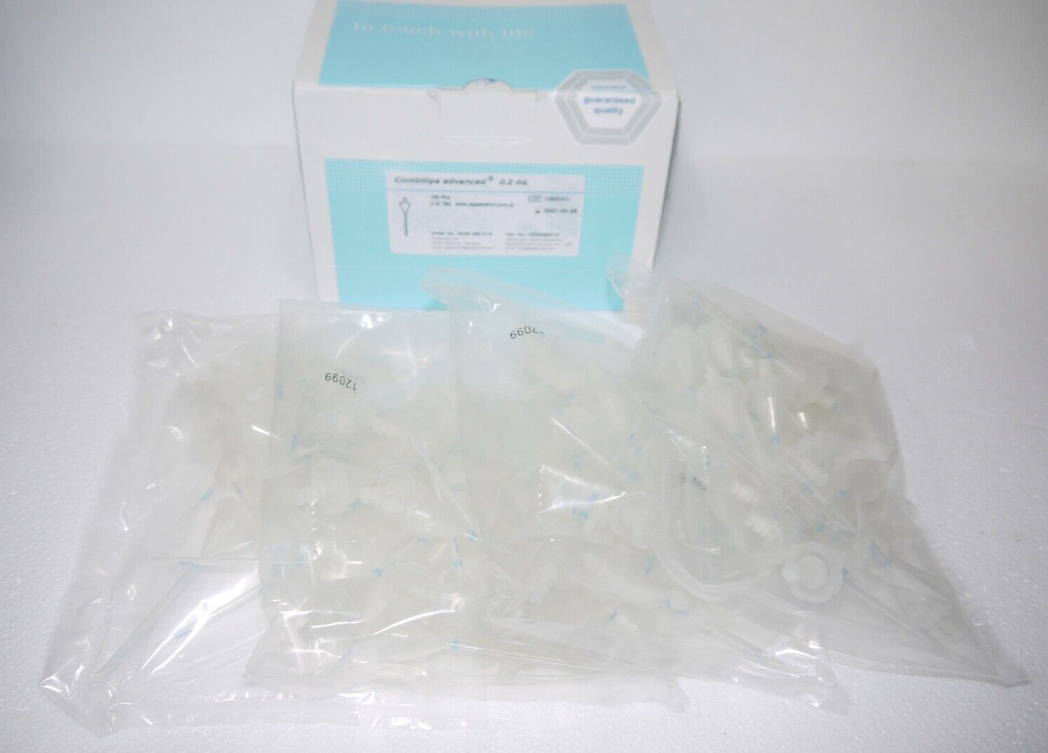 Eppendorf 0030089413 Light Blue Combitips Advanced 0.2mL EXP 03/2027 100pcs New